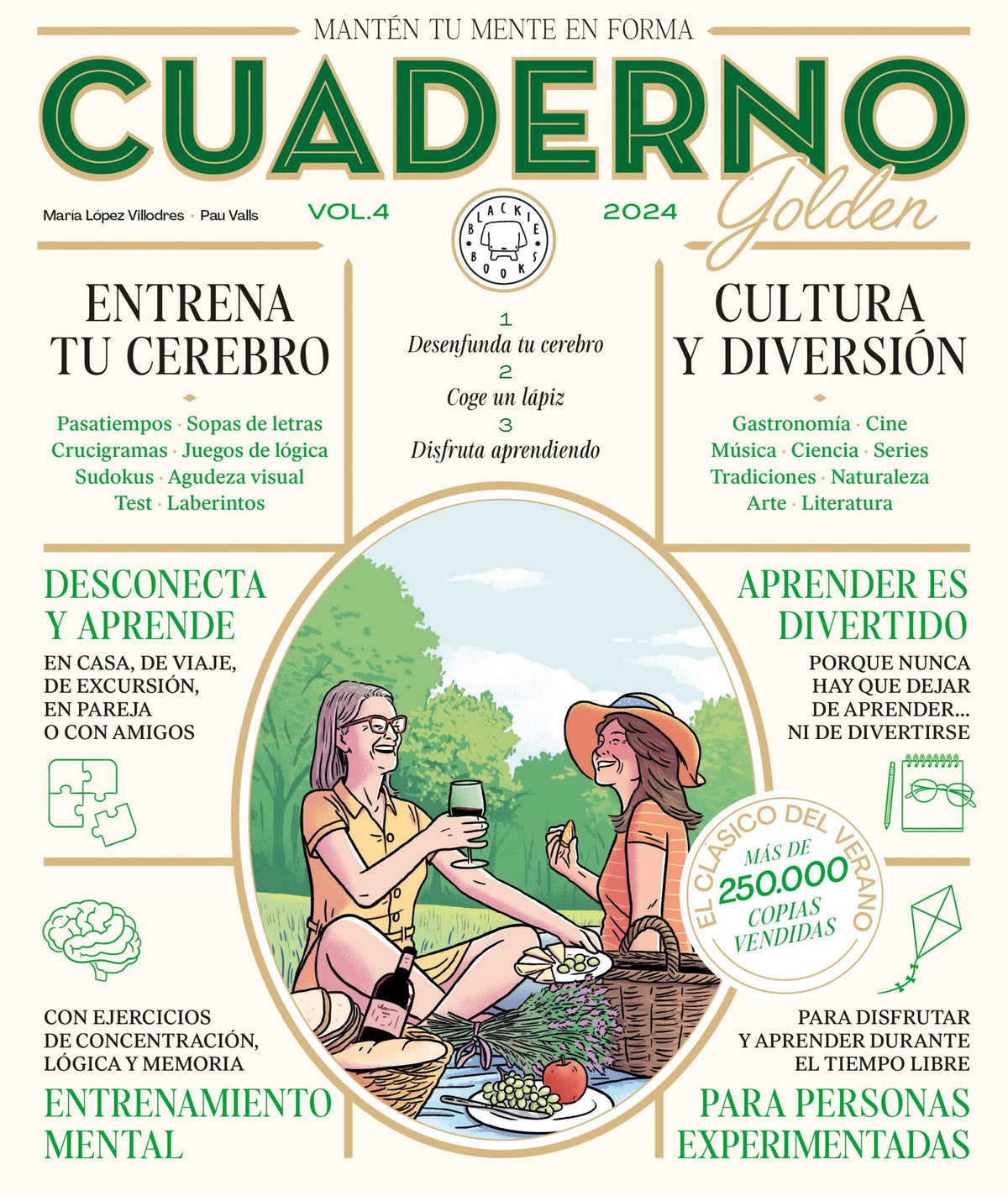 Cuaderno Golden Blackie Books. Vol. 4: Para personas experimentadas (Blackie Books) 9788410025349