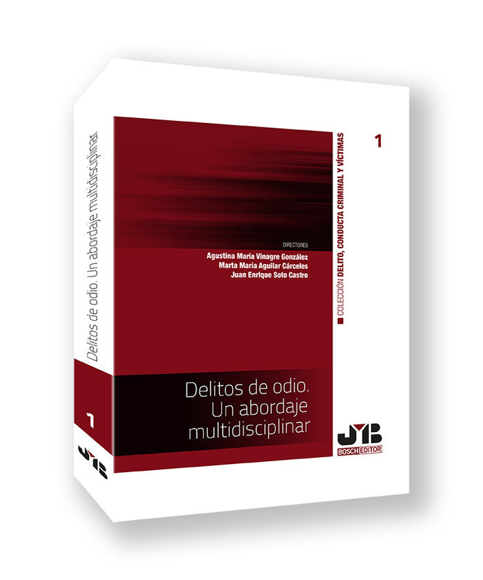 DELITOS DE ODIO UN ABORDAJE MULTIDISCIPLINAR - 9788410044128