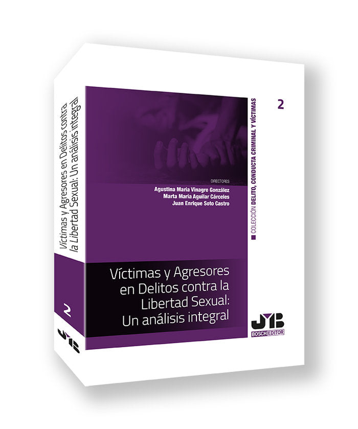 VICTIMAS Y AGRESORES EN DELITOS CONTRA LA LIBERTAD SEXUAL | VINAGRE GONZALEZ, AGUSTINA MARIA/AGUILAR | JMB | 9788410044401