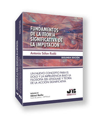 FUNDAMENTOS DE LA TEORIA SIGNIFICATIVA DE IMPUTACION 2025 - 9788410044968