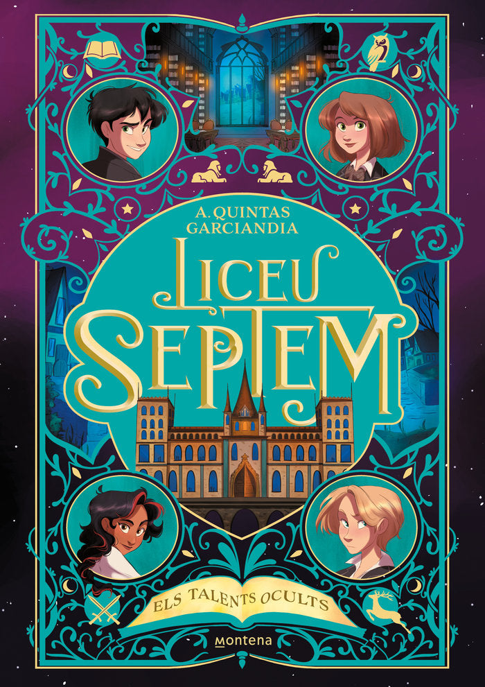 LICEO SEPTEM 1 ELS TALENTS OCULTS | Alba Quintas Garciandia | 9788410050556 (Montena) Imagen principal del producto