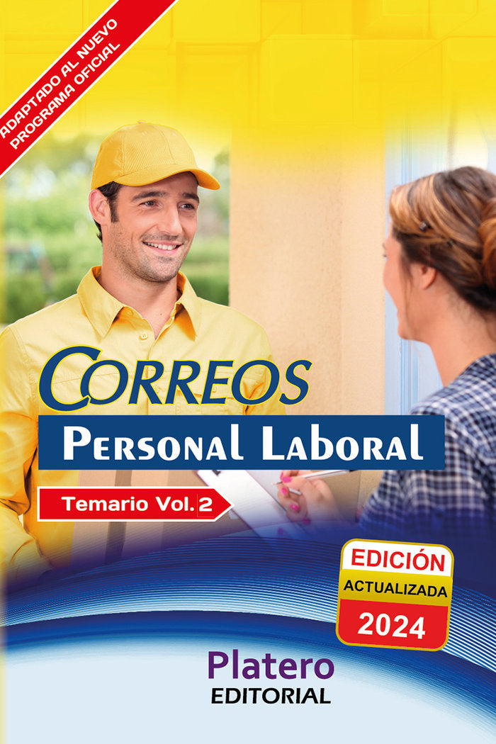 CORREOS TEMARIO 2024 VOL 2 - 9788410062115 Imagen principal del producto