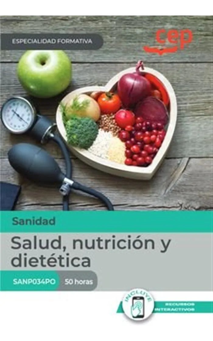 Manual. Salud, nutrición y dietética (SANP034PO). Especialidades formativas Imagen principal del producto