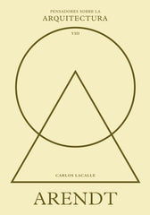 Arendt sobre la arquitectura. Carlos Lacalle (Editorial Reverté) 9788410121423