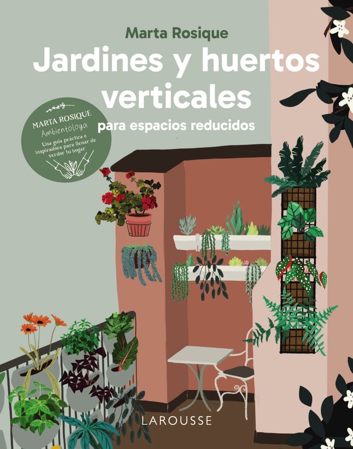 JARDINES Y HUERTOS VERTICALES PARA ESPACIOS REDUCIDOS - 9788410124035 Imagen principal del producto