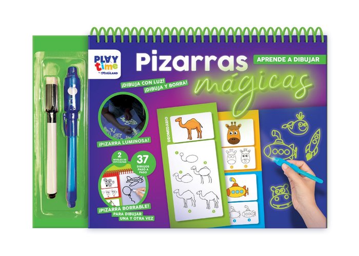 PINTALUZ PIZARRAS MAGICAS A DIBUJAR | PLAY TIME IMAGILAND | 1 UNIDAD | 9788410133549 Imagen principal del producto