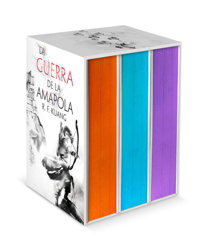ESTUCHE LA GUERRA DE LA AMAPOLA SAGA COMPLETA | Kuang,r F | 9788410163508 (Hidra,editorial) Imagen principal del producto