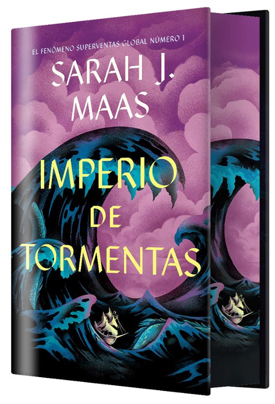 Imperio de Tormentas Edición Limitada – Sarah J. Maas | Tapa Dura con Cantos Tintados Imagen principal del producto