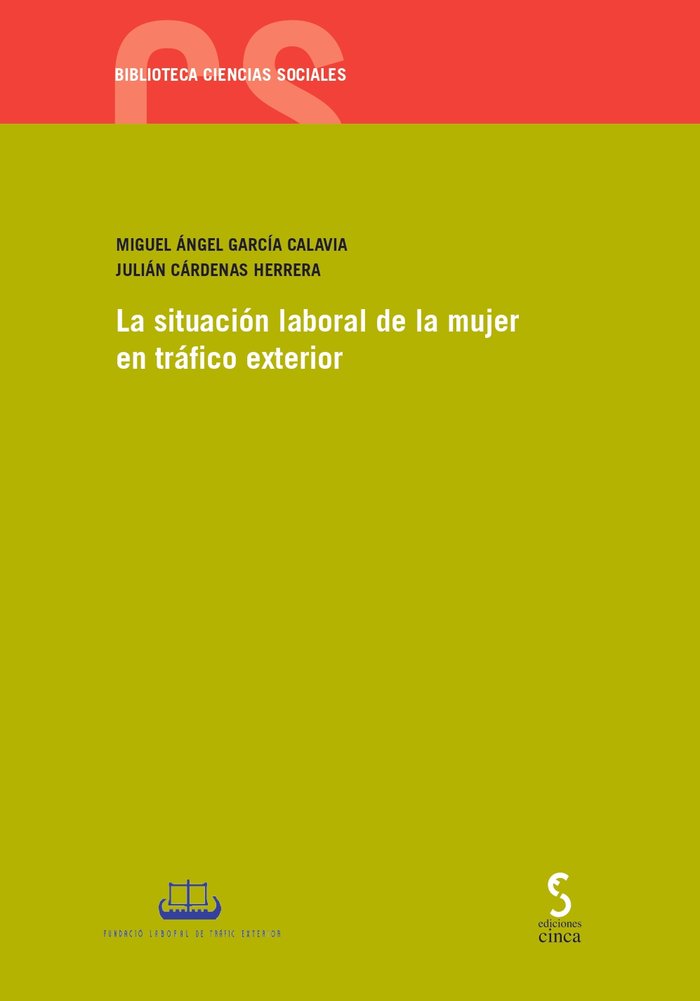 LA SITUACION LABORAL DE LA MUJER EN TRAFICO EXTERIOR - 9788410167292 Imagen principal del producto