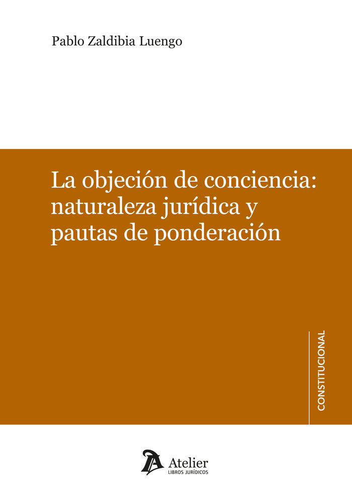 LA OBJECION DE CONCIENCIA - 9788410174269 Imagen principal del producto