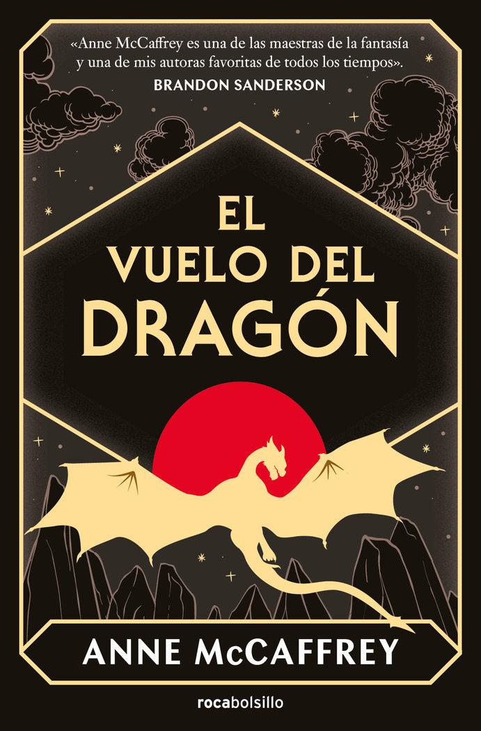 EL VUELO DEL DRAGON DRAGONRIDERS OF PERN 1 | Anne Mccaffrey | 9788410197022 (Roca bolsillo) Imagen principal del producto