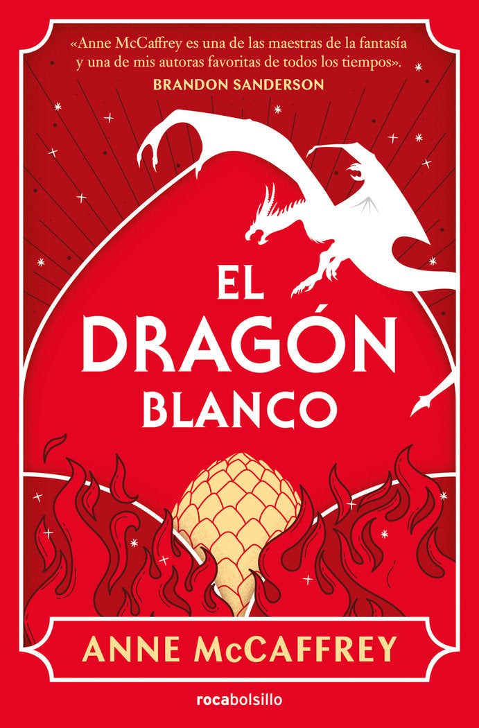 EL DRAGON BLANCO DRAGONRIDERS OF PERN 3 | Anne Mccaffrey | 9788410197077 (Roca bolsillo)