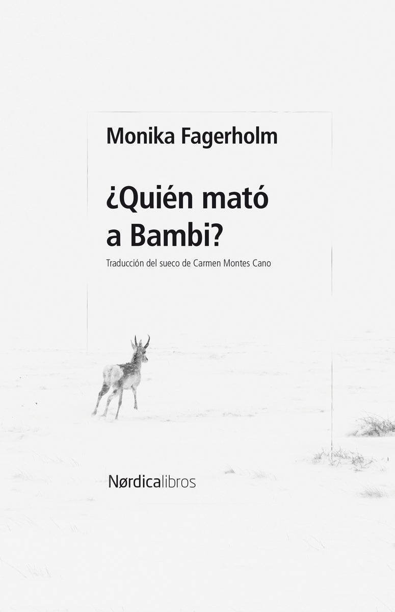 ¿Quién mató a Bambi? (Nórdica Libros) 9788410200678