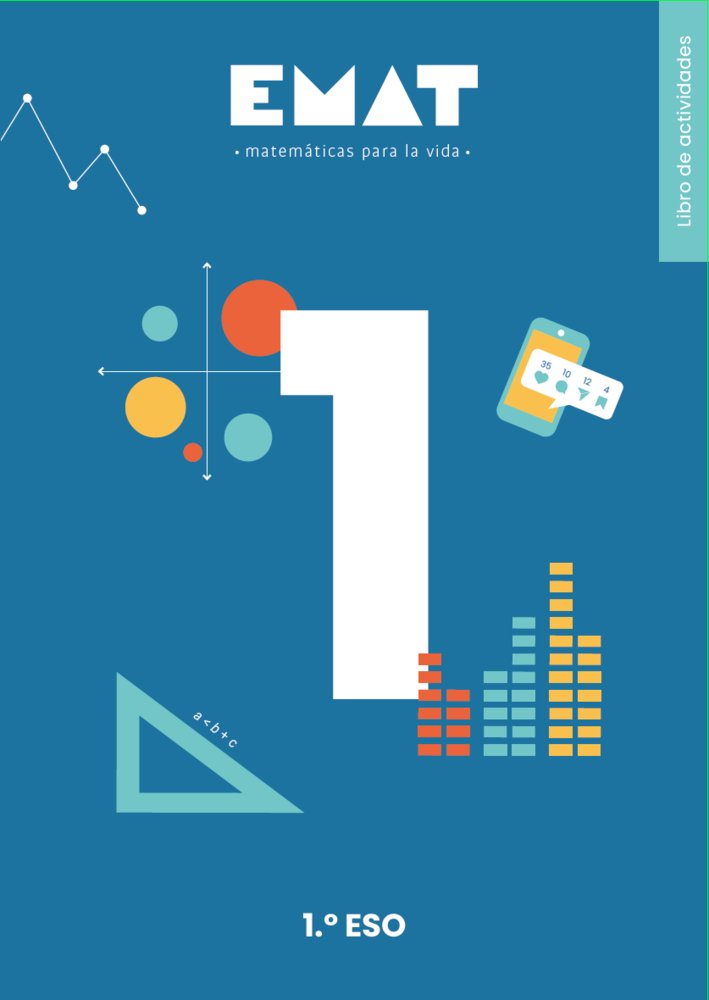 Matemáticas 1º ESO Activid, +licencia 25 Emat (Tekman Education) - 9788410280489