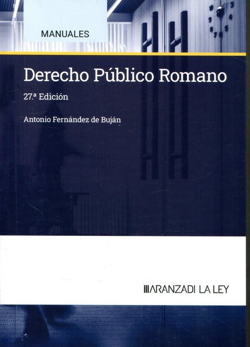 DERECHO PUBLICO ROMANO 2024 27ªED - 9788410296145 Imagen principal del producto