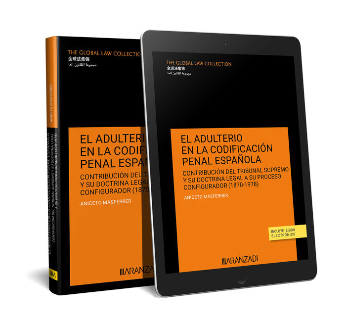 EL ADULTERIO EN LA CODIFICACION PENAL ESPAÑOLA CONTRIBUCION - 9788410308435 Imagen principal del producto