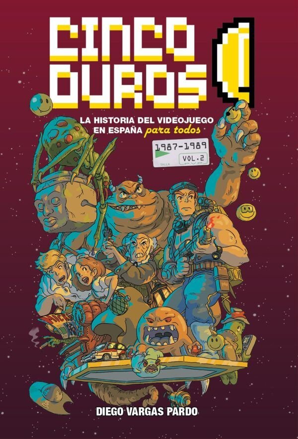 CINCO DUROS LA HISTORIA DEL VIDEOJUEGO EN ESPAÑA PARA TODO | VARGAS, DIEGO | DOLMEN | 9788410390560
