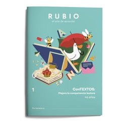 Contextos: mejora la competencia lectora (1.o de Primaria). ENRIQUE RUBIO POLO SLU (Editorial Rubio) 9788410418240