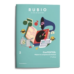 Contextos: Mejora la Competencia Lectora (2.º de Primaria) (Rubio) - 9788410418257