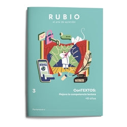 Contextos: mejora la competencia lectora (3.o de Primaria). ENRIQUE RUBIO POLO SLU (Editorial Rubio) 9788410418264