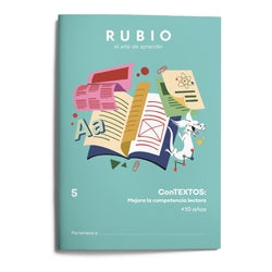 Contextos: mejora la competencia lectora (5.o de Primaria). ENRIQUE RUBIO POLO SLU (Editorial Rubio) 9788410418288