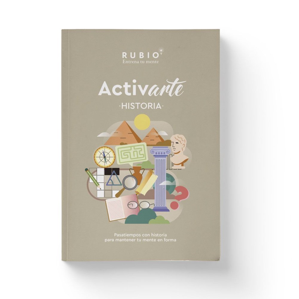 ACTIVARTE I PASATIEMPOS CON HISTORIA MANTENER MENTE FORMA | AA,VV | RUBIO | 9788410418301