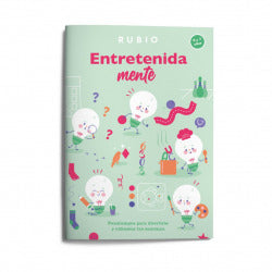 EntretenidaMENTE. Pasatiempos para divertirse y estimular las neuronas (6–7 años). Vol. II. ENRIQUE RUBIO POLO, SLU (Editorial Rubio) 9788410418462