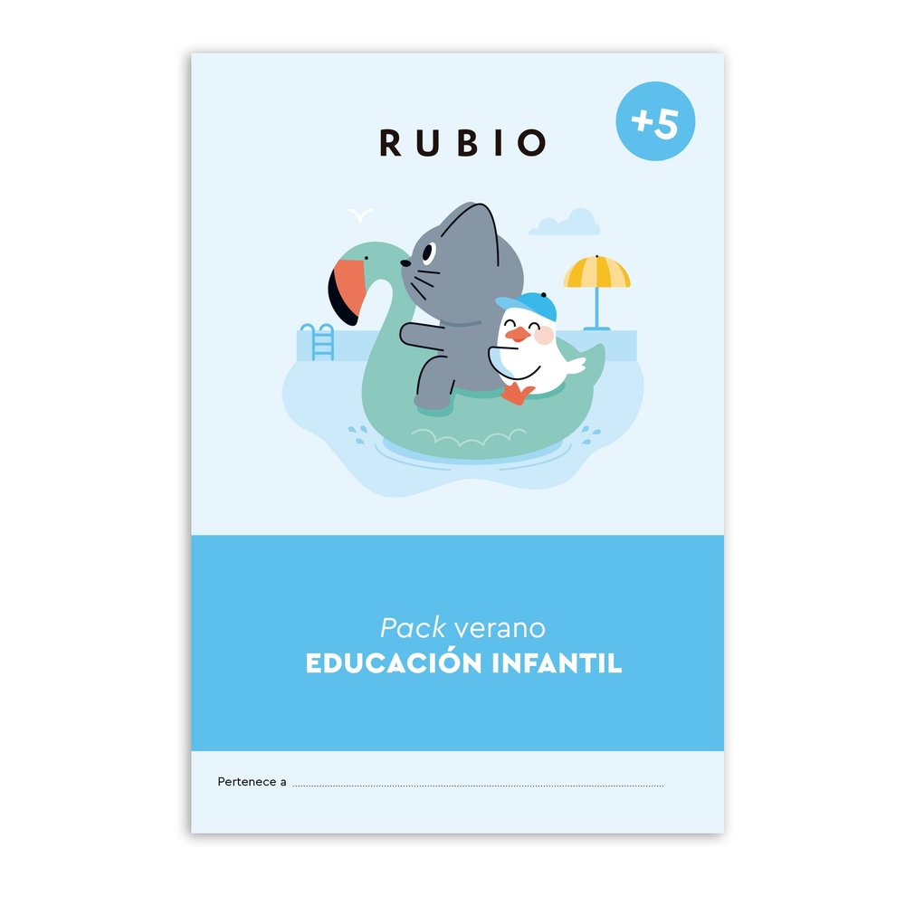 Pack Verano Rubio Educacion Infantil + 5 Años Imagen principal del producto