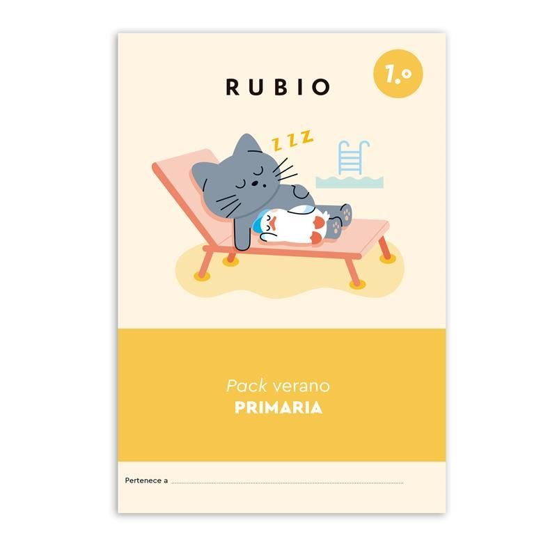 Pack Verano Rubio 1º de Educacion Primaria (+ 6 Años) Imagen principal del producto