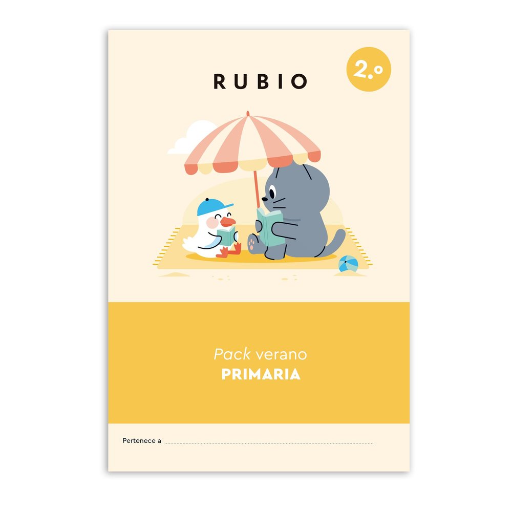 Pack Verano Rubio 2º de Educacion Primaria (+ 7 Años) Imagen principal del producto