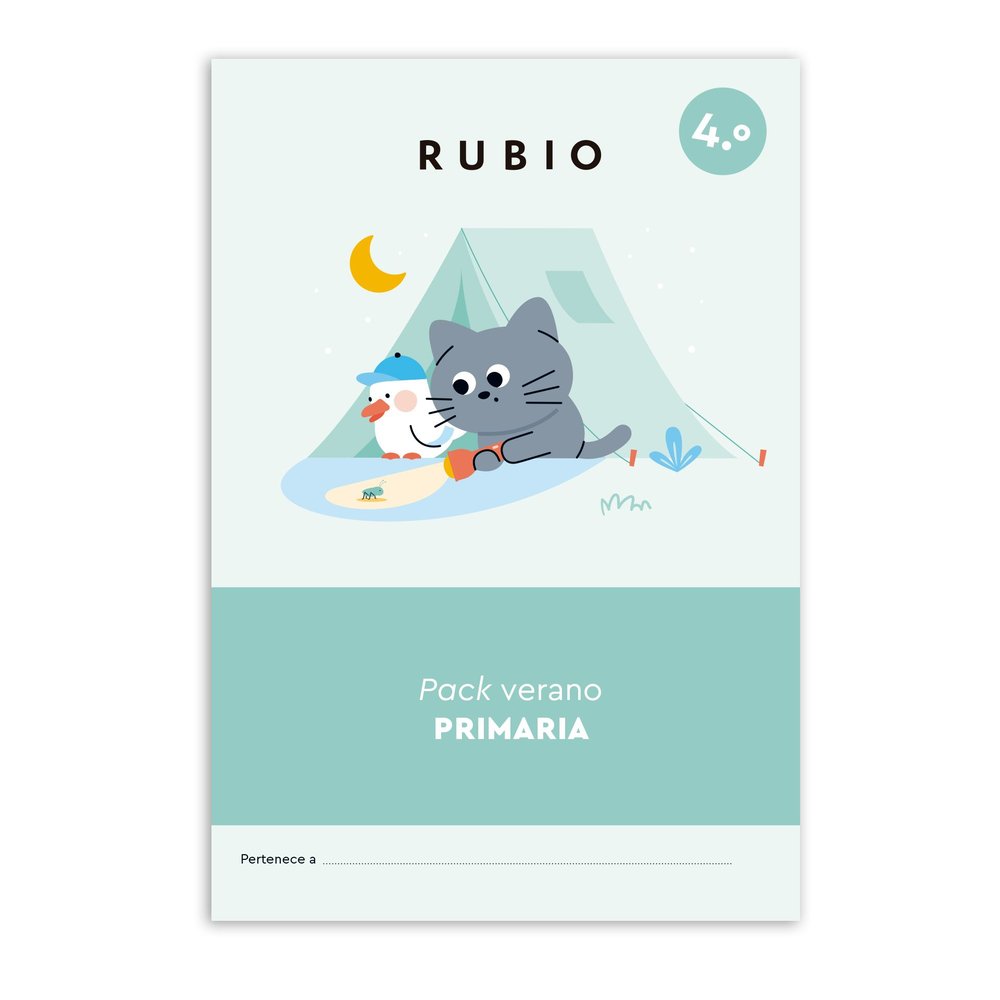 Pack Verano Rubio 4º de Educacion Primaria (+ 9 Años)