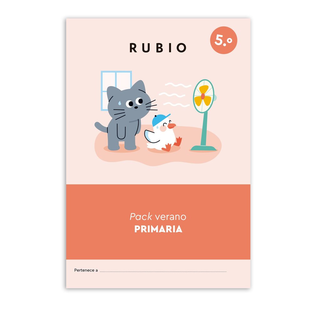 Pack Verano Rubio 5º de Educacion Primaria (+ 10 Años)