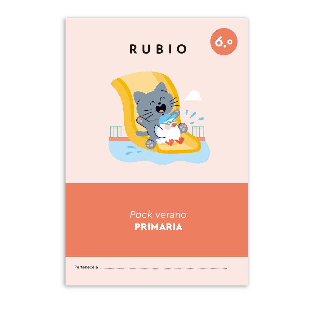 Pack Verano Rubio 6º de Educacion Primaria (+ 11 Años)