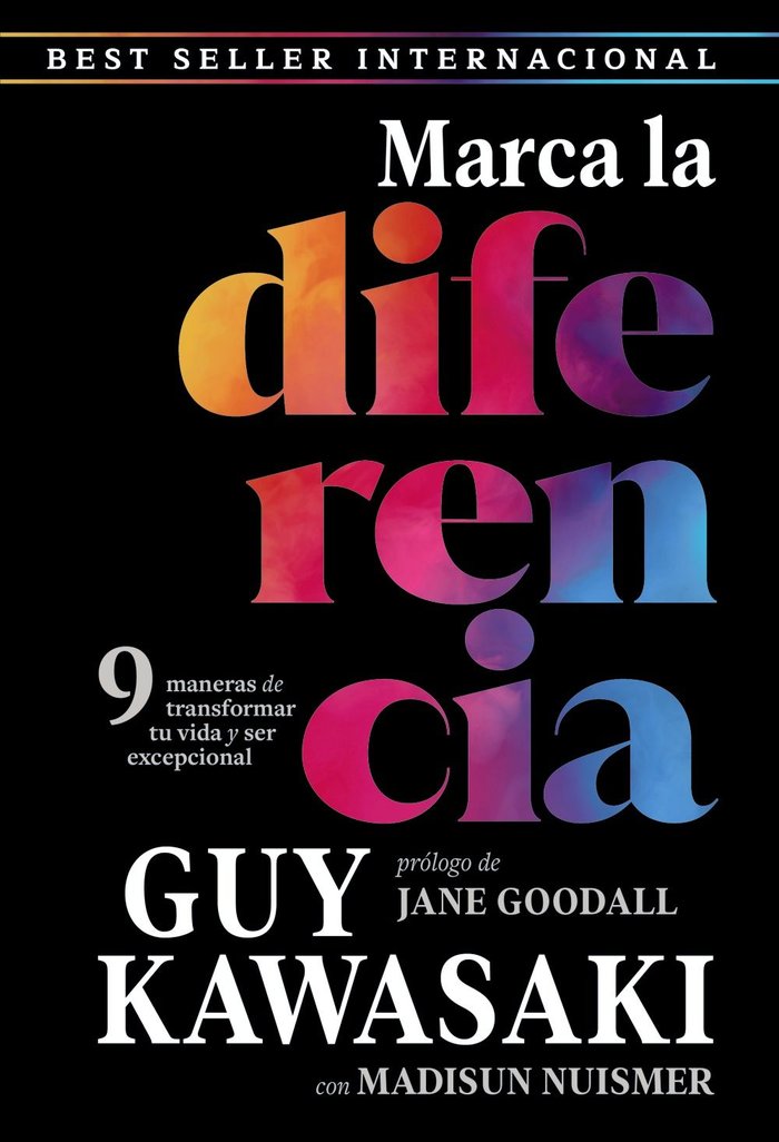 MARCA LA DIFERENCIA 9 MANERAS DE TRANSFORMAR TU VIDA Y SER | KAWASAKI,GUY/NUISMER,MADISUN | KITAERU LIBROS | 9788410428089 Imagen principal del producto