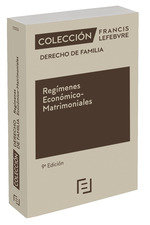 REGIMENES ECONOMICOMATRIMONIALES 9ª EDICION - 9788410431010 Imagen principal del producto