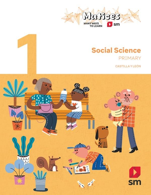 Social Science 1º EP Castilla León Matices 26 (Sm) - 9788410553057