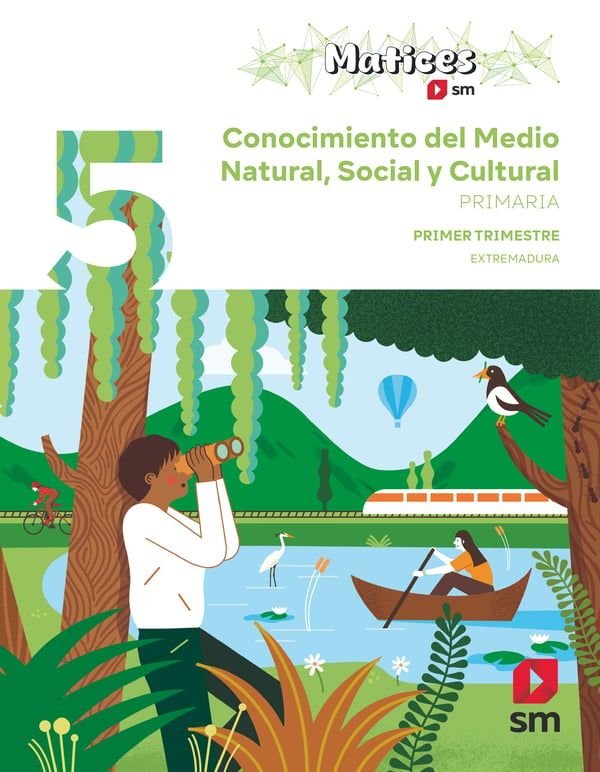 Conocimiento Medio 5º EP Extremadura Matices 26 (Sm) - 9788410553439