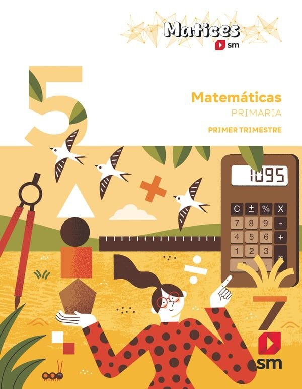 Matemáticas. 5 Primaria. Trime | SM | 9788410554689