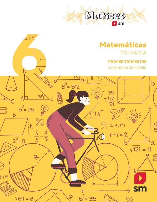 (mad).(26).matematicas 6ºprim. | SM | 9788410554757 Imagen principal del producto