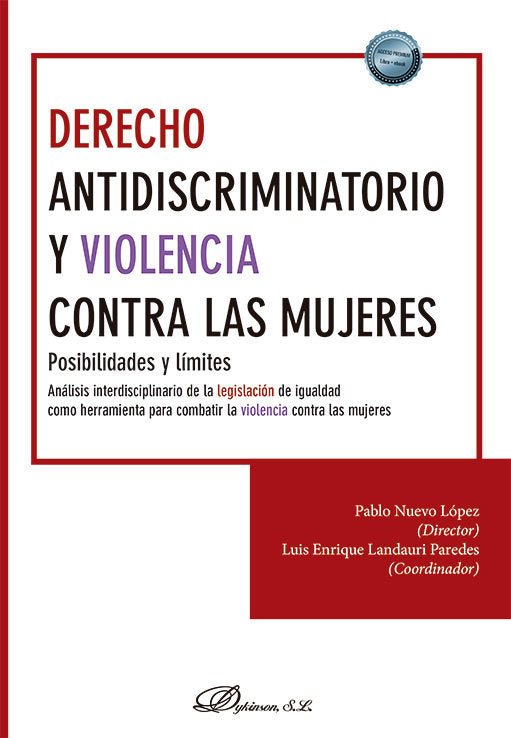 DERECHO ANTIDISCRIMINATORIO Y VIOLENCIA CONTRA LAS MUJERES - 9788410700833 Imagen principal del producto