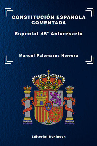 CONSTITUCION ESPAÑOLA COMENTADA ESPECIAL 45º ANIVERSARIO - 9788410704022 Imagen principal del producto