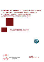 ESTUDIO CRITICO LEY 22023 20 FEBRERO ANALISIS FIGURA WHISTL - 9788410708488