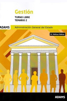 Temario 2 Gestión de la Administración del Estado. Turno libre Imagen principal del producto
