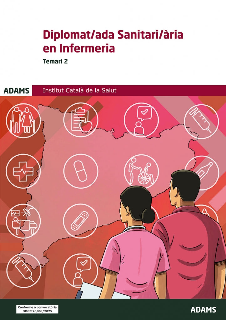 Temari específic 2 Diplomat-ada Sanitari-ària en Infermeria. Institut Català de la Salut Imagen principal del producto