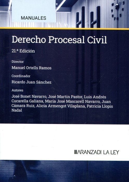 DERECHO PROCESAL CIVIL 2024 21ªED - 9788410783126 Imagen principal del producto