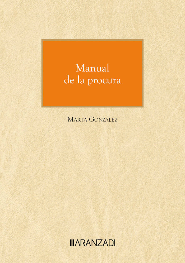 MANUAL DE LA PROCURA - 9788410788473 Imagen principal del producto
