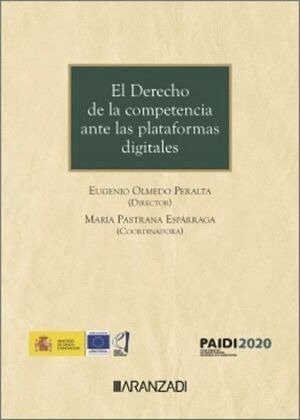 EL DERECHO DE LA COMPETENCIA ANTE LAS PLATAFORMAS DIGITALES - 9788410789647 Imagen principal del producto