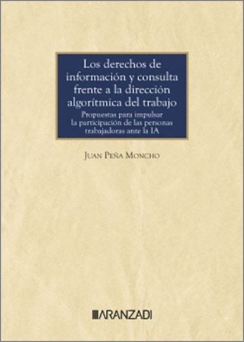 LOS DERECHOS DE INFORMACION Y CONSULTA FRENTE A LA DIRECCION - 9788410789722 Imagen principal del producto