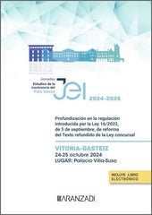 JORNADAS VITORIA 25 26 OCTUBRE 2024 ESTUDIOS DE LA INSOL - 9788410850484