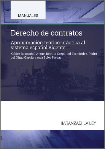 Derecho de contratos: Aproximación teórico-práctica al sistema español vigente Imagen principal del producto